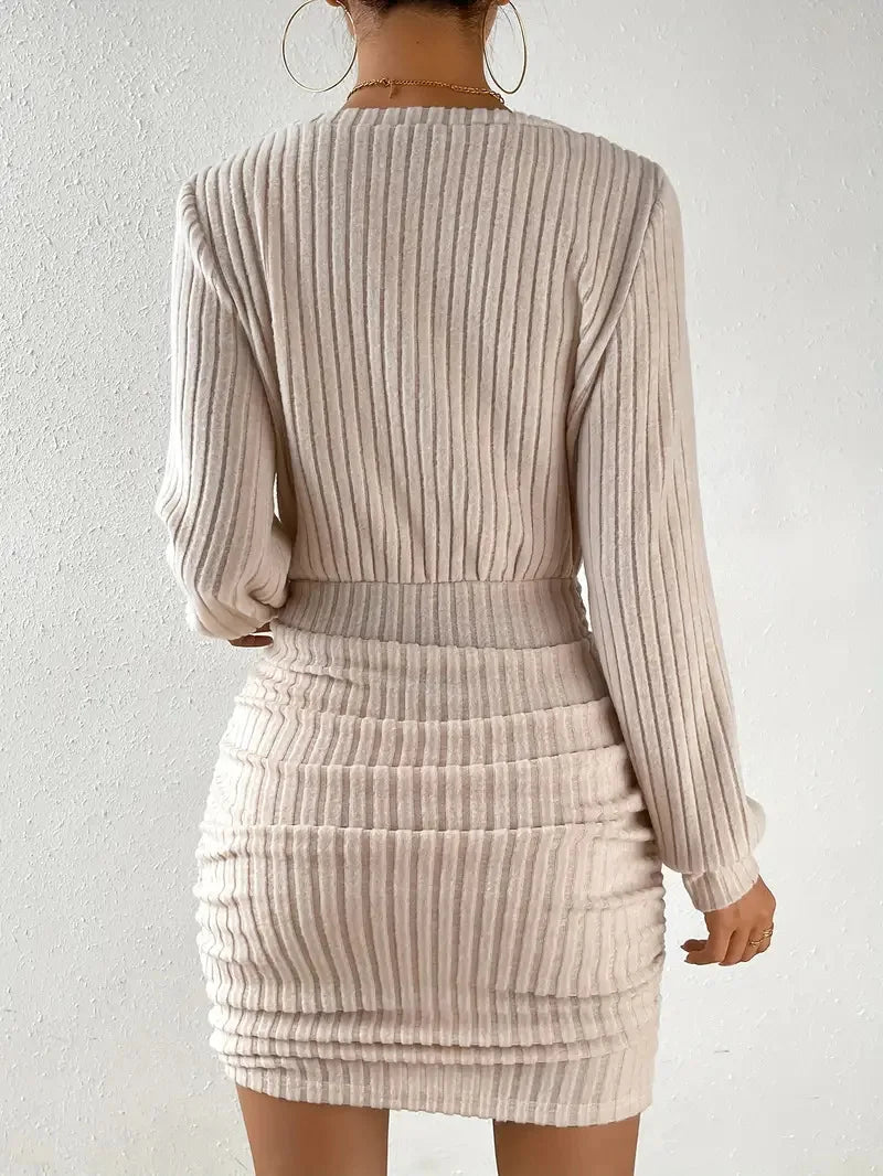 Fall Winter Ribbed Knit