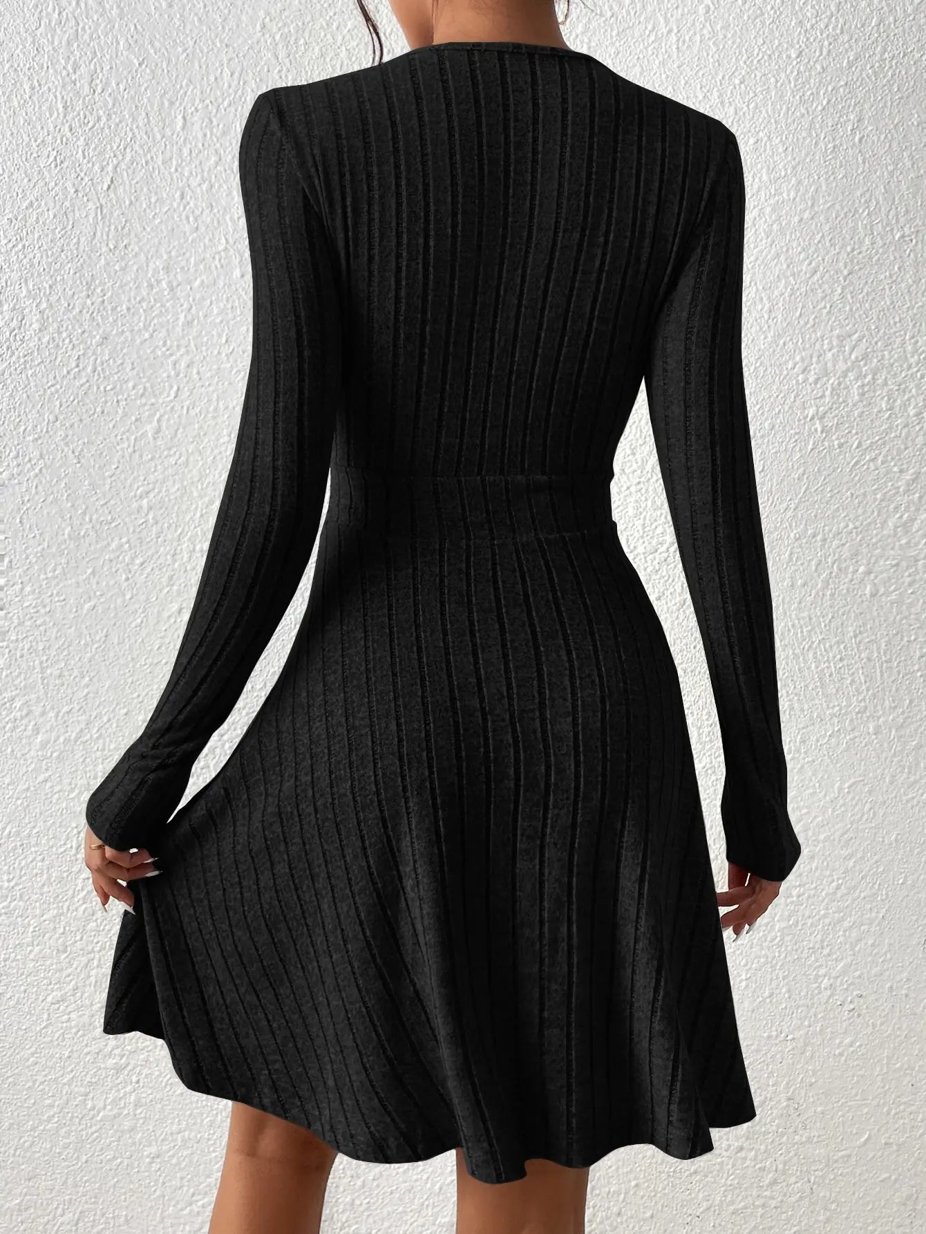 Black Women's Knitted Slim