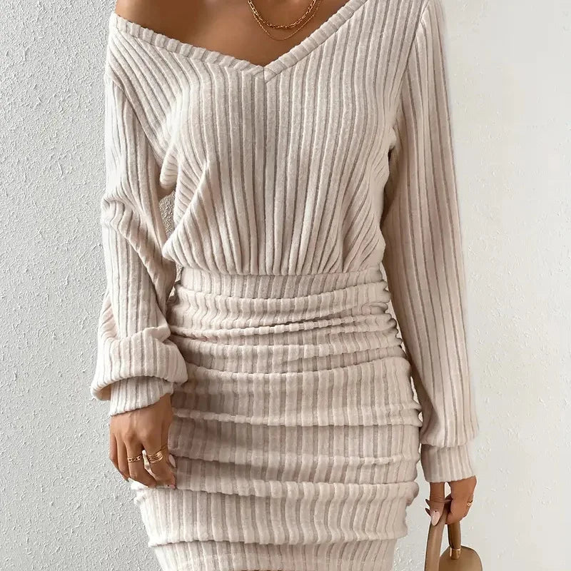 Fall Winter Ribbed Knit